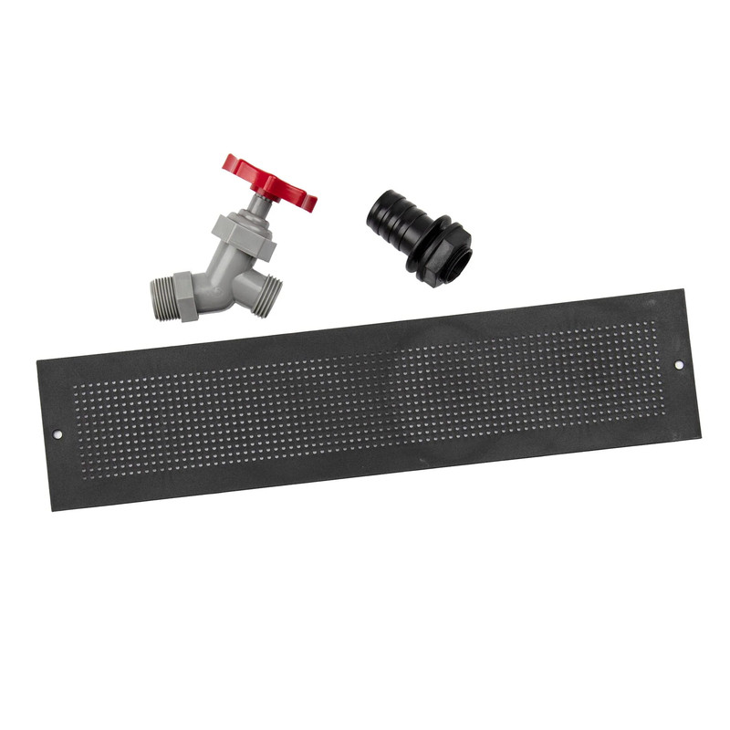 Eco Rain Barrel Kit with Plastic Spigot
